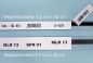 Preview: Magnetschiene PVC (Preisschiene) 42cm x 3,8cm