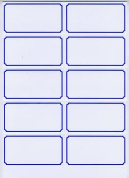 Preview: DIN A4 Bogen mit 10 Nutzen