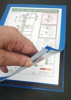 Preview: Magnetrahmen DIN A4, selbstklebend