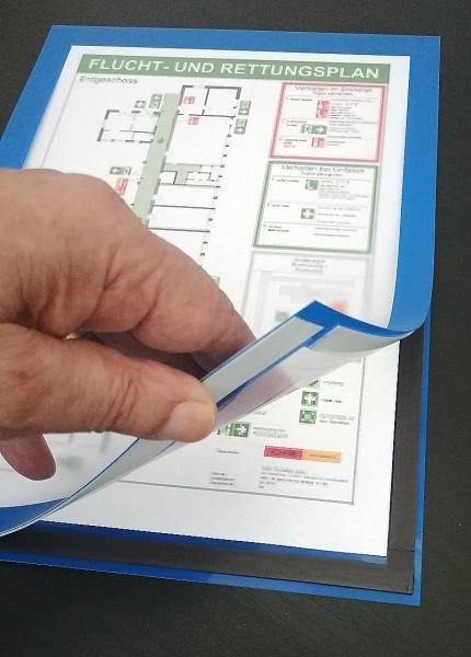 Magnetrahmen DIN A4, selbstklebend