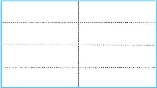 perforiertes Papier, DIN A4 Bogen mit 8 Nutzen, weiss (ohne Druck)